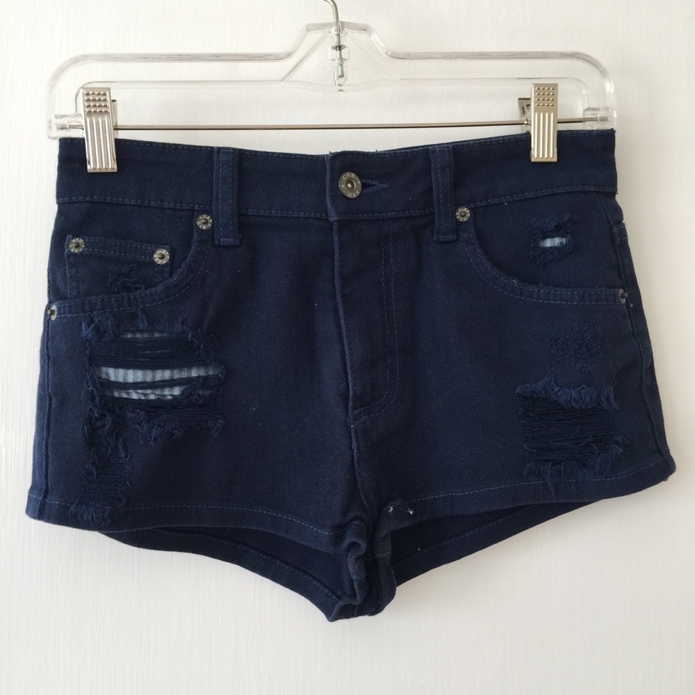 Carmar Distressed Denim Shorts
